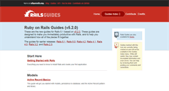 Desktop Screenshot of guides.rubyonrails.org