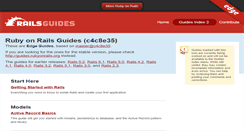 Desktop Screenshot of edgeguides.rubyonrails.org